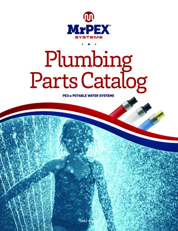 Plumbing Parts Catalog - MrPEX Systems