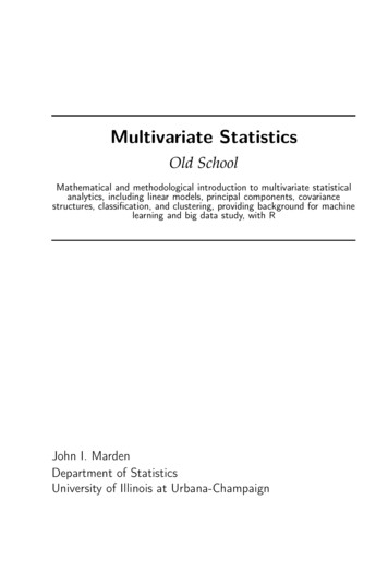 Multivariate - Istics 