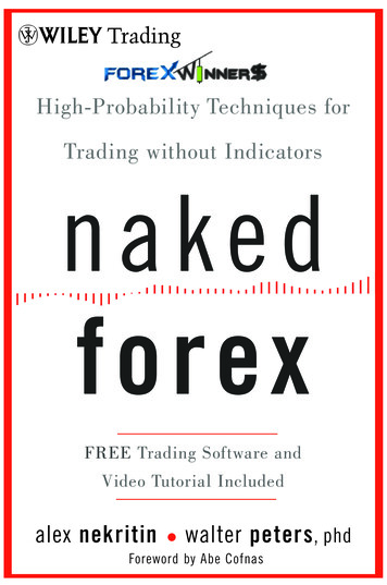 High-Probability Techniques For Trading Without Indicators .