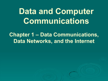 Chapter 1 - William Stallings, Data And Computer .