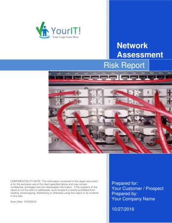 Network Assessment - RapidFire Tools