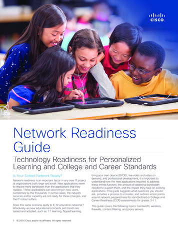 Network Readiness Guide - Cisco