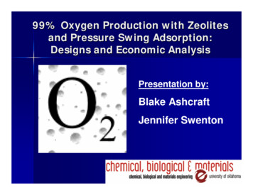 99% Oxygen Production With Zeolites And Pressure Swing .