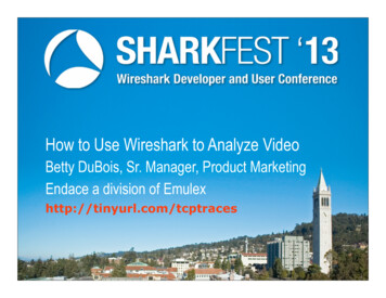 How To Use Wireshark To Analyze Video