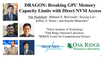 DRAGON: Breaking GPU Memory Capacity Limits With Direct .
