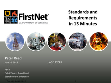 Standards And Requirements In 15 Minutes