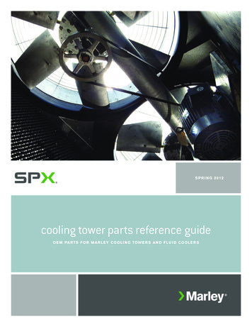 Cooling Tower Parts Catalog And Reference Guide