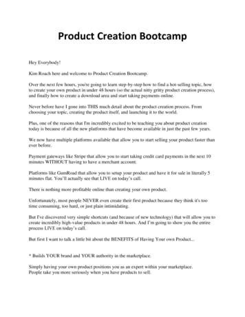 Product Creation Bootcamp - BuzzBlogger 