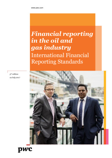 Financial Reporting In The Oil And Gas Industry