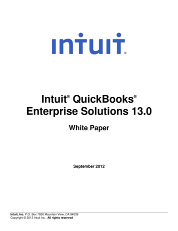 Intuit QuickBooks Enterprise Solutions 13