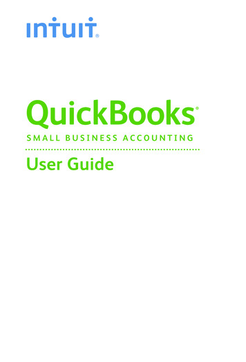 SMALL BUSINESS ACCOUNTING User Guide