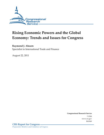 Rising Economic Powers And The Global Economy: Trends And .