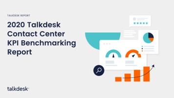 2020 Talkdesk Contact Center KPI Benchmarking Report