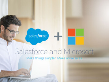 Salesforce And Microsoft - A.sfdcstatic 