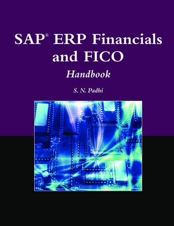 SAP ERP Financials And FICO - WordPress 