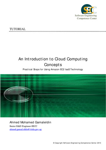 SECC Tutorials An Introduction To Cloud Computing Concepts .
