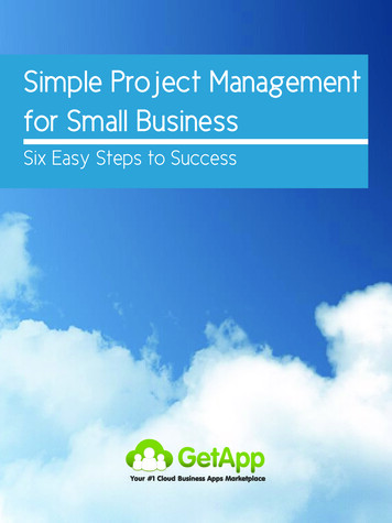Simple Project Management For Small Business - GetApp