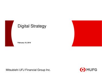 Digital Strategy - MUFG