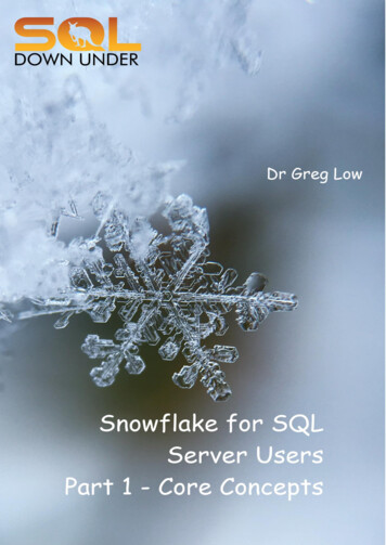 Snowflake For SQL ServerTM - Microsoft
