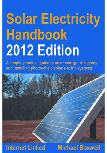 Solar Electricity Handbook - DropPDF