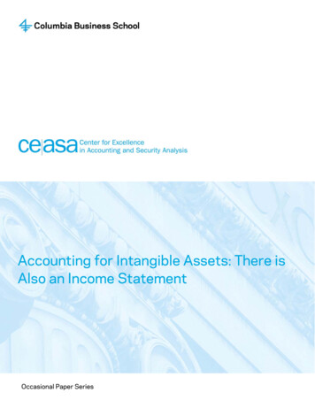 Accounting For Intangible Assets: There Is Also An Income .