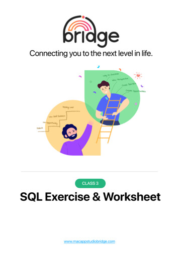 SQL Exercise & Worksheet - Macappstudiobridge 