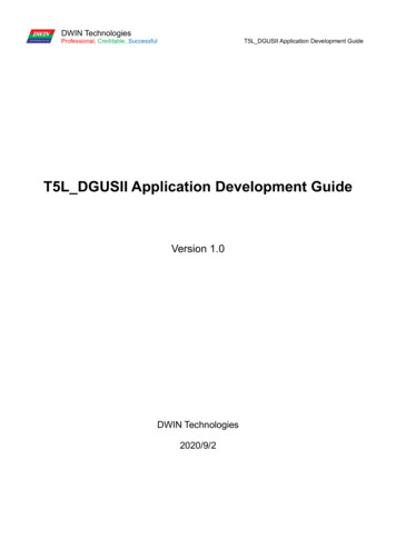 T5L DGUSII Application Development Guide
