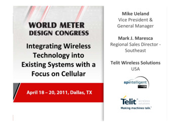 Mark J. Maresca Integrating Wireless