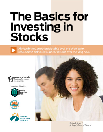 The Basics For Investing In Stocks - PA.Gov