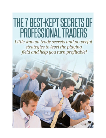 The 7 Best-Kept Secrets Of Professional Traders