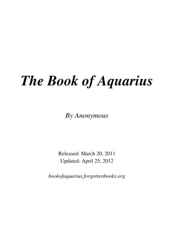 The Book Of Aquarius - WordPress 