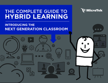 THE COMPLETE GUIDE TO HYBRID LEARNING