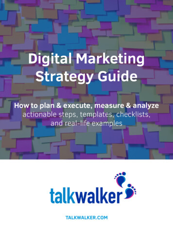 Digital Marketing Strategy Guide - Talkwalker