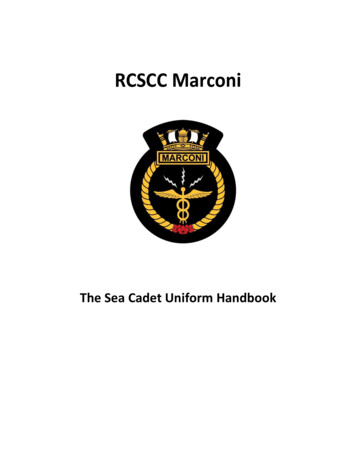 The Sea Cadet Uniform - WordPress 