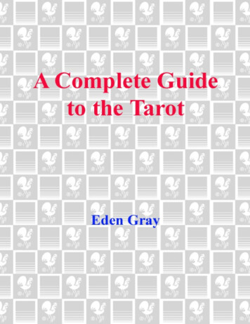 The Complete Guide To The Tarot - Esoteric Library