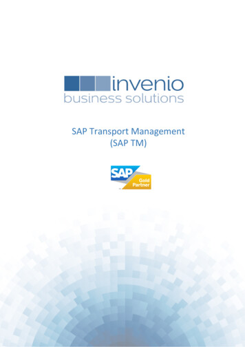 SAP Transport Management (SAP TM)