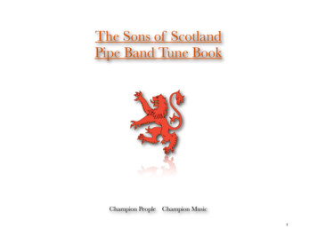 The Sons Of Scotland Pipe Band Tune Book