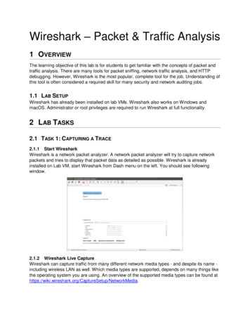 Wireshark Packet & Traffic Analysis