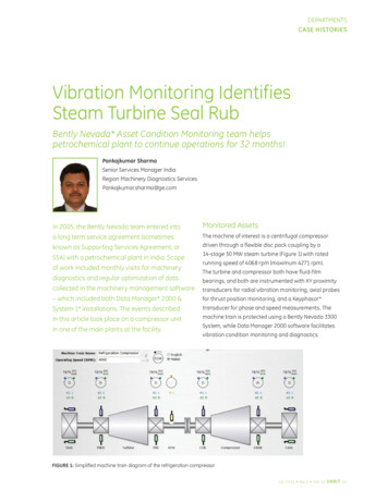 Vibration Monitoring Identifies Steam Turbine Seal Rub