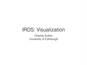 Visualization - University Of Edinburgh