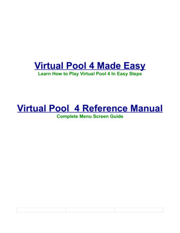 Virtual Pool 4 Made Easy - Celeris