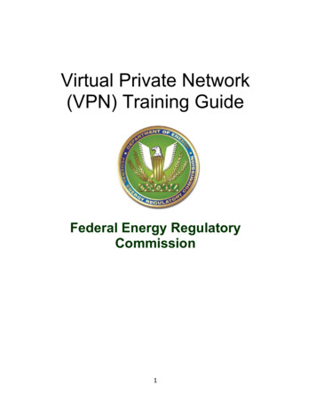 Virtual Private Network (VPN) Training Guide