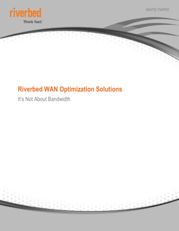 White Paper-Riverbed WAN Optimization Solutions