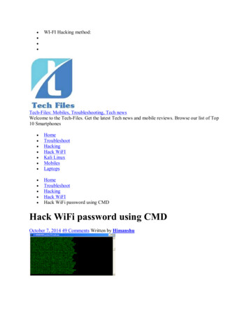 Hack WiFi Password Using CMD - Freevar 