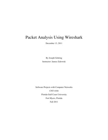 Packet Analysis Using Wireshark
