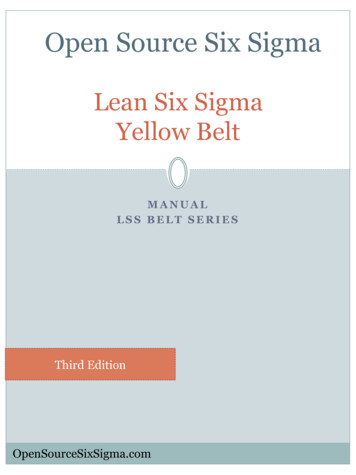 Lean Six Sigma Yellow Belt - C803260.r60.cf2.rackcdn 