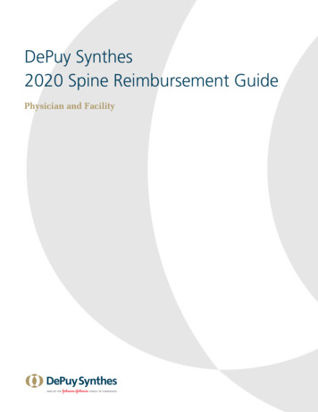 DePuy Synthes 2020 Spine Reimbursement Guide