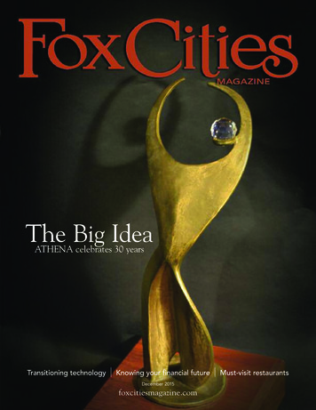 The Big Idea - FOX CITIES Magazine