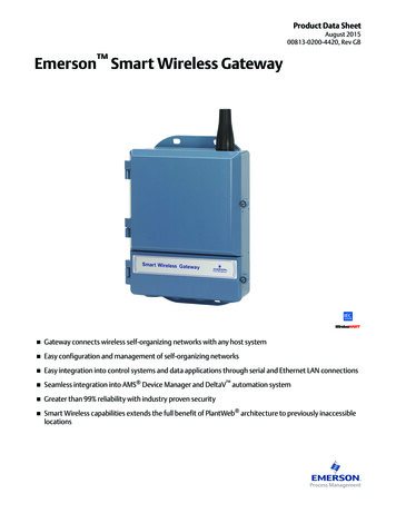 Emerson Smart Wireless Gateway - Instrumart