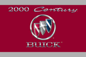 Owner's Manual,2000 Buick Century